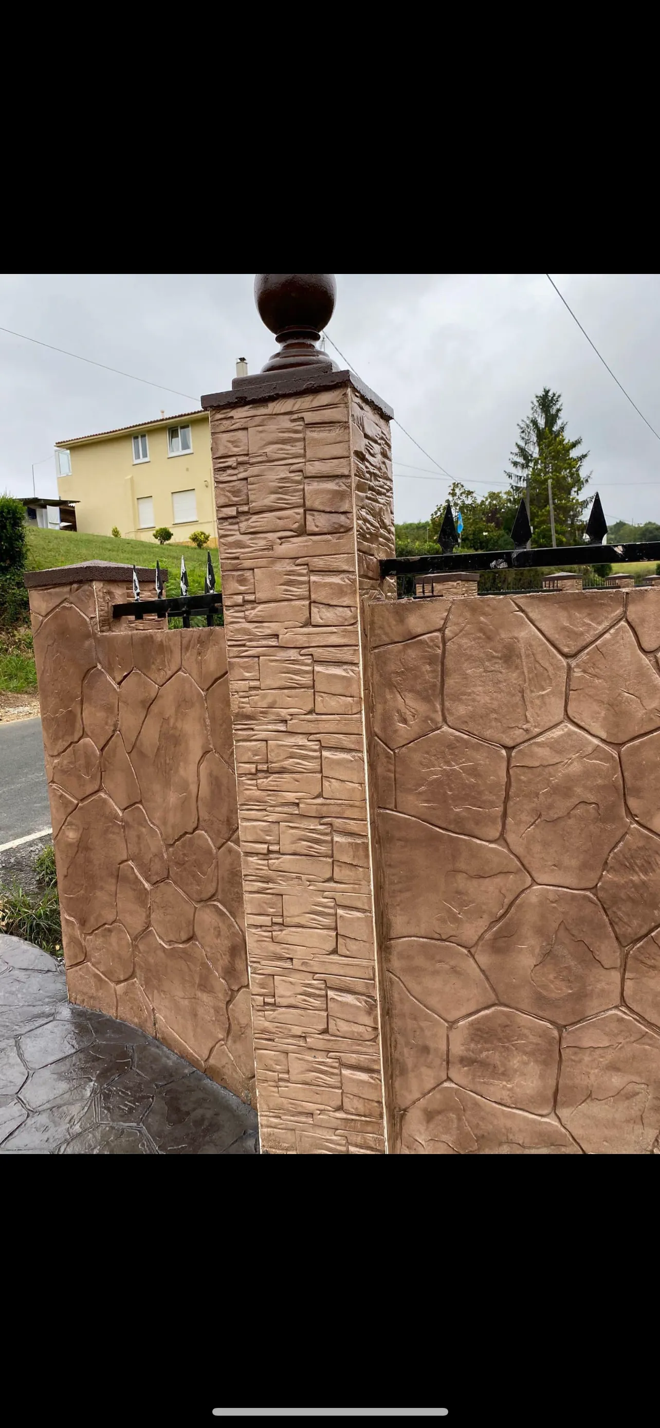 Trabajo artístico de Hormigones Exotic