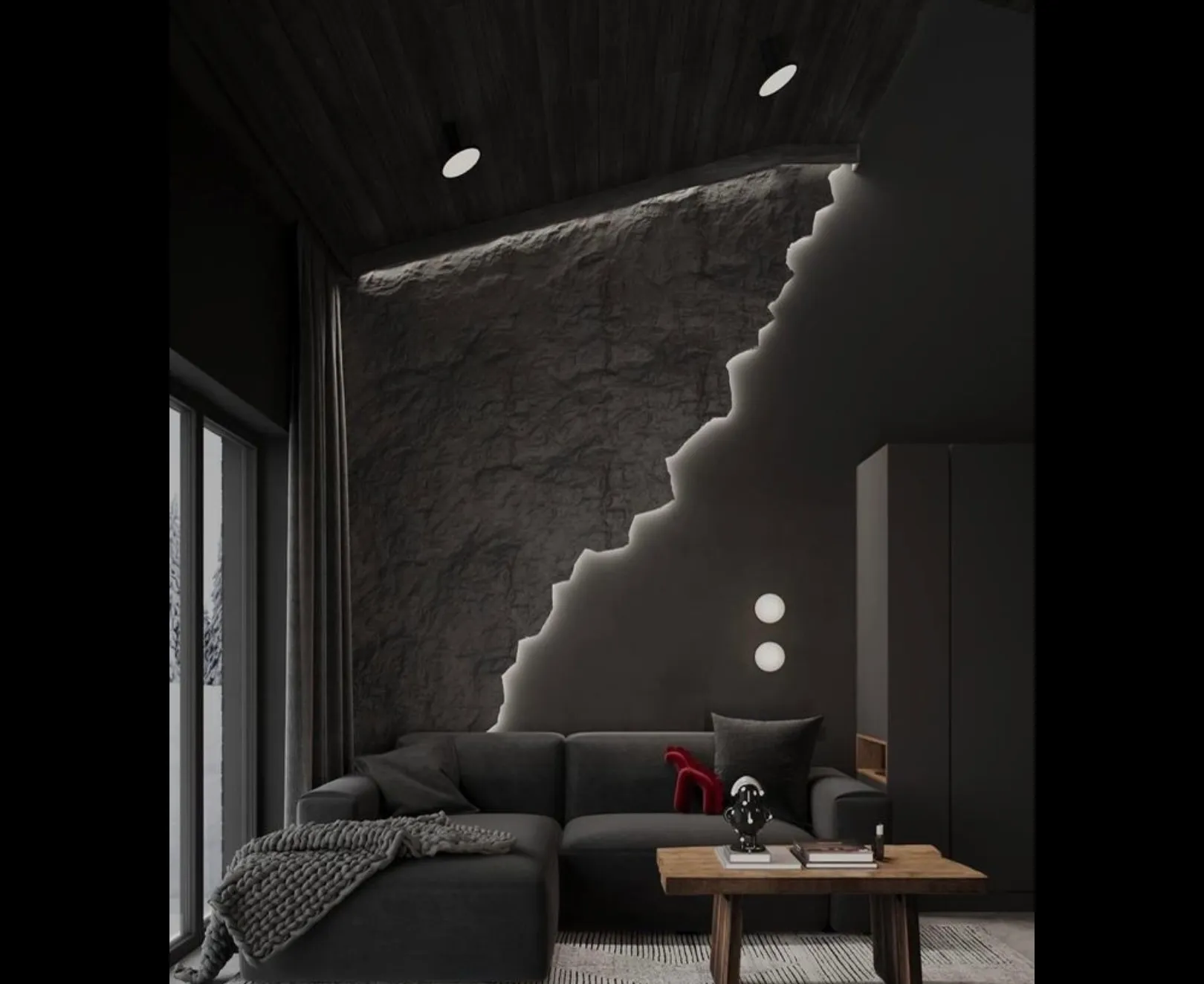 Cocina reformada con mobiliario moderno