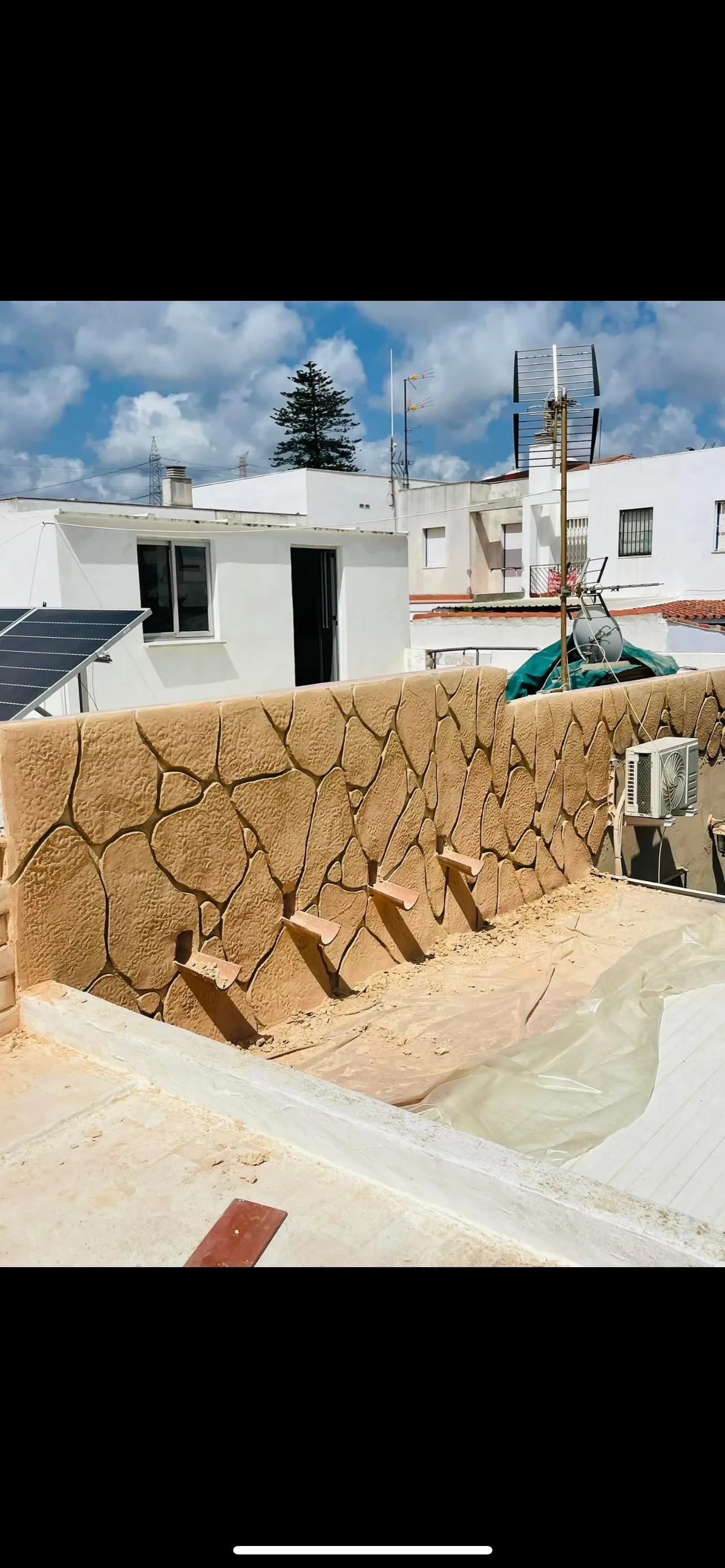 Acabado exterior de fachada